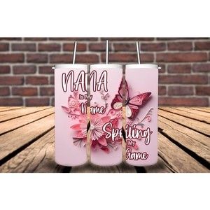 NANA Custom Tumbler, NANA Is My Name Spoiling Is My Game Tumbler Gift